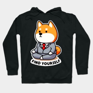 Find Yourself Shiba Inu Hoodie